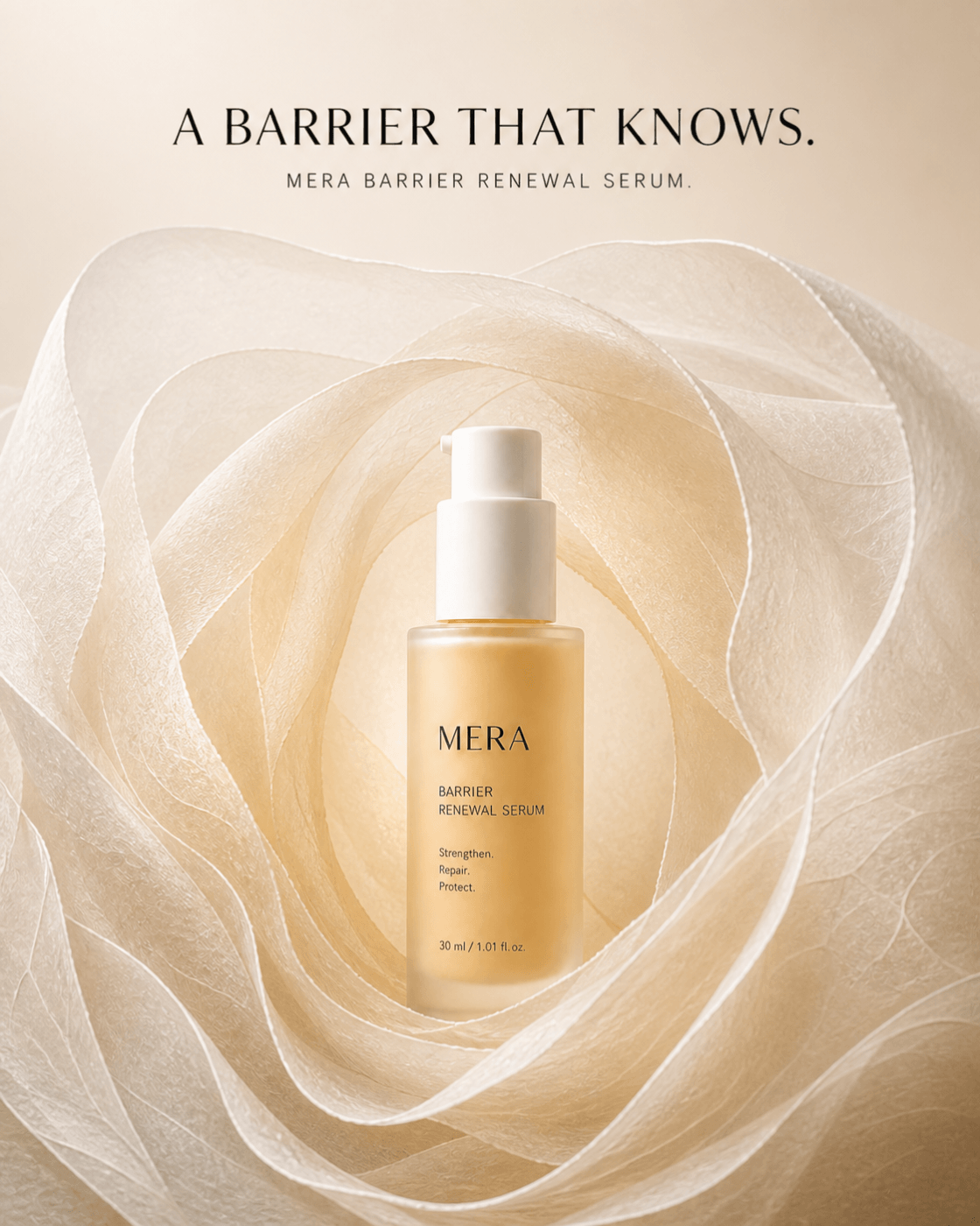 Barrier-repair serum — visual direction 1