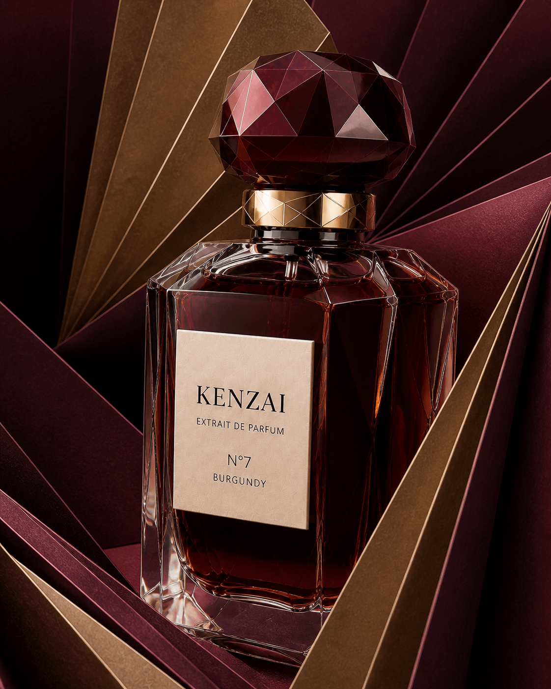 Kenzai N°7 fragrance — visual direction 6