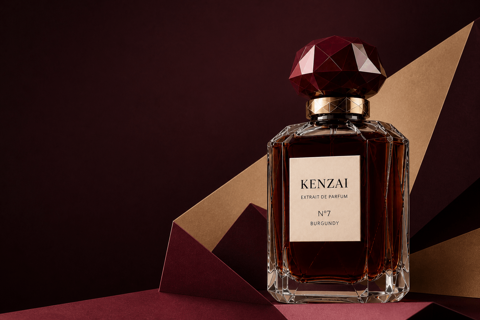 Kenzai N°7 fragrance — visual direction 2