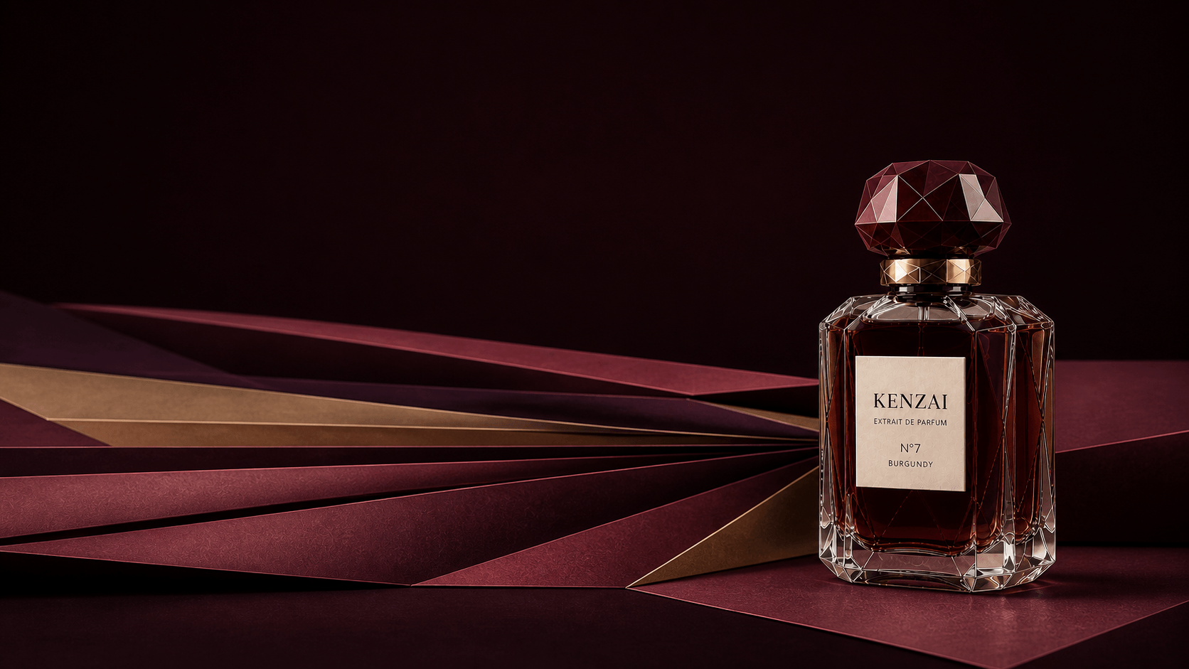 Kenzai N°7 fragrance — visual direction 5