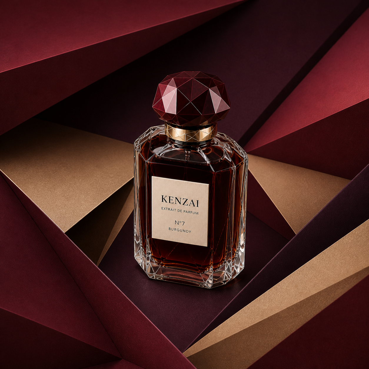 KENZAI N°7 square layered emotion visual