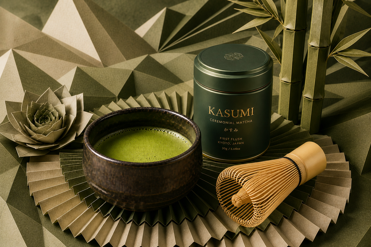 KASUMI 3:2 ceremonial matcha product detail