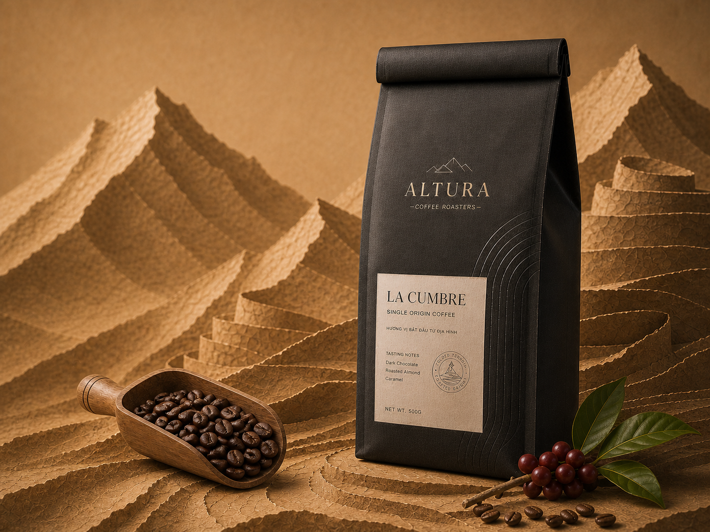 ALTURA 4:3 Folded Terroir campaign cover
